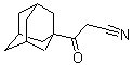 structure of CAS# 23938-42-3, 3-(Adamantan-1-Yl)-3-Oxopropanenitrile;3-((3r,5r,7r)-adamantan-1-yl)-3-oxopropanenitrile;3-(1-adamantyl)-3-oxopropanenitrile;3-(1-Adamantyl)-3-oxopropanenitrile #