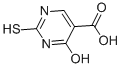 structure of CAS# 23945-50-8, 2-Thiouracil-5-Carboxylic Acid;4-Oxo-2-Thioxo-1H-Pyrimidine-5-Carboxylic Acid;4-Keto-2-Thioxo-1H-Pyrimidine-5-Carboxylic Acid;1,2,3,4-Tetrahydro-4-Oxo-2-Thioxopyrimidine-5-Carboxylic Acid