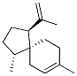CAS#: 24048-44-0， (1R,4S,5S)-1,8-Dimethyl-4-Prop-1-En-2-Yl-Spiro[4.5]Dec-8-Ene