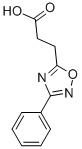structure of CAS# 24088-59-3, 3-Phenyl-1,2,4-Oxadiazole-5-Propanoicacid;3-(3-Phenyl-1,2,4-Oxadiazol-5-Yl)Propionate;Zinc02437734