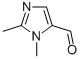 structure of CAS# 24134-12-1, 1,2-Dimethyl-1H-Imidazole-5-Carboxaldehyde;1,2-Dimethyl-1H-Imidazole-5-Carbaldehyde(SALTDATA: FREE);1,2-Dimethyl-1H-Imidazole-5-Carboxaldehyde 97%;1,2-DIMETHYL-1H-IMIDAZOLE-5-CARBOXALDEHYDE