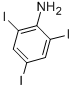 structure of CAS# 24154-37-8, 2,4,6-Triiodo-Phenylamine;(2,4,6-Triiodophenyl)Amine;Aids-019011;Aids019011