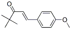 CAS 登录号：2419-67-2， (E)-1-(4-甲氧基苯基)-4,4-二甲基戊-1-烯-3-酮