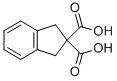 structure of CAS# 2437-08-3, 1,3-Dihydroindene-2,2-Dicarboxylic Acid;Indane-2,2-Dicarboxylic Acid;2,2-Indandicarboxylic Acid;Nsc73040