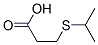 structure of CAS# 24383-50-4, 3-(Isopropylthio)Propanoic Acid;3-Isopropylsulfanylpropanoic Acid;3-(Isopropylthio)Propanoic Acid;3-(Isopropylthio)Propionic Acid