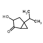 CAS 登录号：244793-41-7， 3-羟基-5-异丙基双环[3.1.0]己烷-2-酮