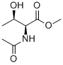 结构式 CAS# 2458-78-8, N-乙酰基-L-苏氨酸甲酯