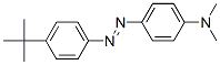 CAS 登录号：24596-41-6， 4-[[4-(叔-丁基)苯基]偶氮]-N,N-二甲基苯胺