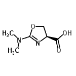 CAS 登录号：246034-29-7， (4S)-2-(二甲基氨基)-4,5-二氢-1,3-恶唑-4-羧酸