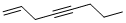 CAS#: 24612-83-7， 1-Octen-4-Yne