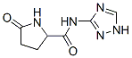 CAS 登录号：24649-84-1， 5-氧代-N-1H-1,2,4-三唑-3-基吡咯烷-2-甲酰胺