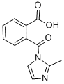 structure of CAS# 247088-99-9, 2-(2-Methyl-Imidazole-1-Carbonyl)-Benzoic Acid;2-[(2-Methyl-1-Imidazolyl)-Oxomethyl]Benzoate;2-(2-Methylimidazol-1-Yl)Carbonylbenzoate;Zinc00368466