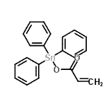 CAS 登录号：24929-38-2， (丙烯酰氧基)(三苯基)锡烷