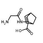 CAS 登录号：249744-64-7， 2-(甘氨酰亚氨基)双环[2.2.1]庚-5-烯-2-羧酸