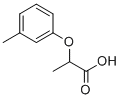 structure of CAS# 25140-95-8, 2-(3-Methylphenoxy)Propanoic Acid;2-(3-Methylphenoxy)Propionic Acid;Idi1_007882;Aronis007158