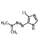 CAS 登录号：252552-02-6， 4-氯-5-[(1E)-3,3-二甲基-1-三氮烯-1-基]-1H-咪唑