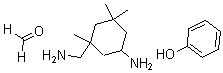 CAS 登录号：25265-17-2， 甲醛与 5-氨基-1,3,3-三甲基环己烷甲胺和苯酚的聚合物