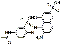CAS#: 25317-34-4， 5-[(4-Acetamido-2-Sulphonatophenyl)Azo]-6-Amino-4-Hydroxynaphthalene-2-Sulphonic Acid