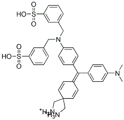 CAS#: 25329-62-8， [4-[[4-[Bis[(3-Sulphophenyl)Methyl]Amino]Phenyl][4-(Dimethylamino)Phenyl]Methylene]-2,5-Cyclohexadien-1-Ylidene]Dimethylammonium