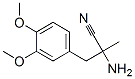CAS 登录号：2543-46-6， 2-氨基-3-(3,4-二甲氧基苯基)-2-甲基丙腈