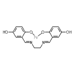 结构式 CAS# 255379-99-8, [2,2'-{1,2-乙烷二基二[次氮基(E)甲基亚基]}二(1,4-苯二酚-kappao<sup>1</sup>)(2-)]铁