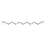 structure of CAS# 25676-62-4, 2,2'-(1,3-Propanediyldisulfanediyl)Diethanethiol;3,7-Dithia-1,9-nonanedithiol;AIDS139965;AIDS-139965
