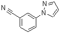 结构式 CAS# 25699-82-5, 3-(1H-吡唑-1-基)苯甲腈