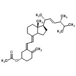CAS 登录号：2579-08-0， (3S,5Z,7E,14Xi,22E)-9,10-开环麦角甾-5,7,10,22-四烯-3-基乙酸酯