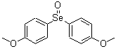结构式 CAS# 25862-14-0, 1,1'-亚硒酰二(4-甲氧基苯)