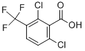 structure of CAS# 25922-41-2, 2,6-Dichloro-3-(Trifluoromethyl)-Benzoic Acid;2,6-Dichloro-3-(Trifluoromethyl)-Benzoic Acid