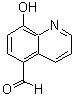 structure of CAS# 2598-30-3, 8-Hydroxy-5-Quinolinecarboxaldehyde;8-Hydroxy-5-Quinolinecarboxaldehyde;Nsc122131;Mls000737539