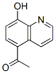 结构式 CAS# 2598-31-4, 1-(8-羟基喹啉-5-基)乙酮