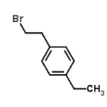 结构式 CAS# 259818-85-4, 1-(2-溴乙基)-4-乙基苯