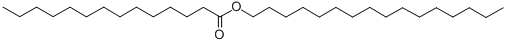 structure of CAS# 2599-01-1, Hexadecyl Tetradecanoate;Tetradecanoic Acid Hexadecyl Ester;Myristic Acid Cetyl Ester