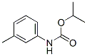 structure of CAS# 2610-63-1, Propan-2-Yl N-(3-Methylphenyl)Carbamate;Isopropyl N-(3-Methylphenyl)Carbamate;N-(3-Methylphenyl)Carbamic Acid Isopropyl Ester;Ai3-22236