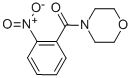structure of CAS# 26162-89-0, 4-Morpholinyl(2-Nitrophenyl)-Methanone;Morpholino-(2-Nitrophenyl)Methanone;Bas 00483017;Morpholin-4-Yl-(2-Nitro-Phenyl)-Methanone