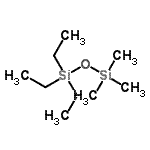 CAS 登录号：2652-41-7， 1,1,1-三乙基-3,3,3-三甲基二硅氧烷