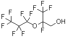 structure of CAS# 26537-88-2, 2,3,3,3-Tetrafluoro-2-(Heptafluoropropoxy)-1-Propanol;1H,1H-Perfluoro(2-methyl-3-oxahexan-1-ol);1H,1H-Undecafluoro(2-methyl-3-oxahexan-1-ol) 97%;2-(Heptaf<wbr>luoroprop<wbr>xy)-2,3,3<wbr>,3-tetraf<wbr>luoroprop<wbr>an-1-ol, <wbr>1H,1H-Per<wbr>fluoro(2-<wbr>methyl-3-<wbr>oxahexan-<wbr>1-ol)