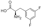 结构式 CAS# 266360-63-8, 3,5-二氟-D-苯丙氨酸