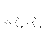 CAS 登录号：26719-07-3， 汞二(氯乙酸酯)