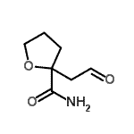 CAS 登录号：267425-72-9， 2-(2-氧代乙基)四氢-2-呋喃甲酰胺