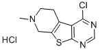 CAS#: 26830-30-8， 4-Chloro-5,6,7,8-Tetrahydro-7-Methyl-Pyrido[4',3':4,5]Thieno[2,3-d]Pyrimidine Hydrochloride (1:1)