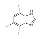 CAS#: 2686-72-8， 4,6,7-Trifluoro-1H-Benzimidazole