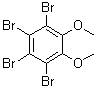 结构式 CAS# 26884-57-1, 1,2,3,4-四溴-5,6-二甲氧基苯