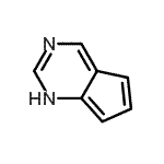 structure of CAS# 270-95-1, 1H-Cyclopenta[d]Pyrimidine;1H-cyclopenta[d]pyrimidine;1H-Cyclopentapyrimidine (8CI,9CI)