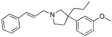 CAS#: 27019-34-7， 3-(3-Methoxyphenyl)-1-(3-Phenyl-2-Propenyl)-3-Propylpyrrolidine