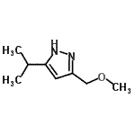 CAS 登录号：270585-21-2， 5-异丙基-3-(甲氧基甲基)-1H-吡唑