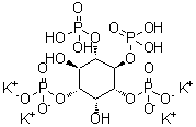 CAS#: 27121-72-8， myo-Inositol 1,3,4,5-Tetrakisphosphate Tetrapotassium Salt
