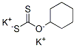 CAS 登录号：2720-77-6， 环己基氧基二硫代甲酸钾