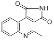 structure of CAS# 27295-64-3, 4-Methyl-1H-Pyrrolo[3,4-c]Quinoline-1,3(2H)-Dione;4-METHYL-2,3-DIHYDRO-1H-PYRROLO[3,4-C]QUINOLINE-1,3-DIONE